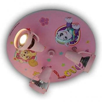 Foco de techo Niermann Paw Patrol Pawsitive Pups 3 luces GU10
