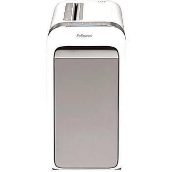 Destructora LX221 de Fellowes, destruye hasta 20 hojas, Microcorte, para pequeña oficina y oficina en casa, 100% anti-atascos, con tecnología Safesense - Blanco