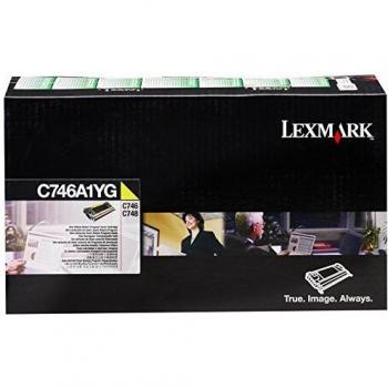 Lexmark C746 Toner Cartridge - Yellow