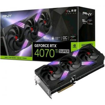 PNY GeForce RTX 4070 Ti SUPER XLR8 ARGB TF OC 16GB GDDR6X
