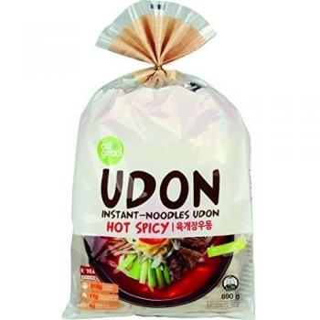 Allgroo (Almho) Fideos Udon, Picantes 690 g