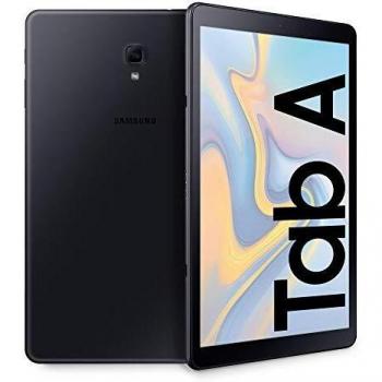 Samsung Galaxy Tab A T595 (2018) - Tablet de 10.5 (26.7 cm, 1920 x 1200 Pixeles), Procesador OC 1.8GHz, Memoria Interna de 32GB, RAM de 3GB, Android, Conectividad 4G, Cámara Trasera de 8MP y Frontal de 5MP, Ranura para Micro SD y Batería de 7300