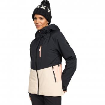 Chaqueta de esquí Roxy Peakside para mujer en negro