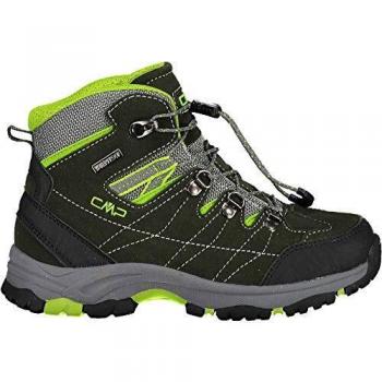 CMP Campagnolo Arietis WP 2019 - Zapatillas de Trekking para niños, Color Verde, Loden Lime Green, 30 EU