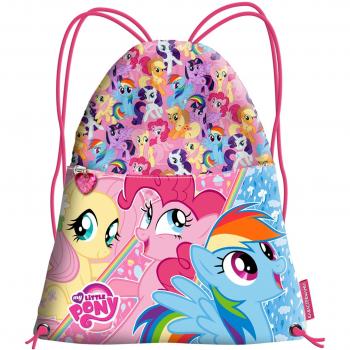Karactermania My Little Pony Cute Bolsa de cuerdas para el gimnasio, 41 cm, Rosa