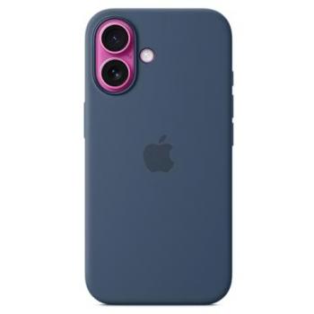 Funda de Silicona con MagSafe para iPhone 16 - Negro