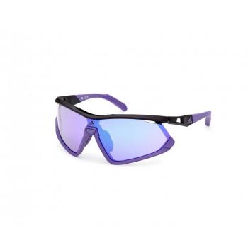 Adidas SP0055 Photochromic Sport Sunglasses Black/Gradient Mirror Violet