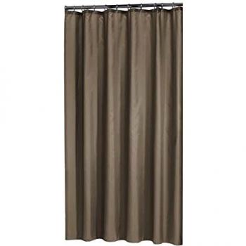 Cortina de ducha Sealskin Madeira 120x200 cm color arena, tela impermeable y resistente