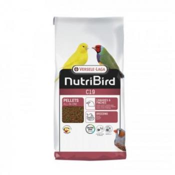 Pienso de cría para pájaros exóticos y canarios Nutribird C19 Colores 10 kg
