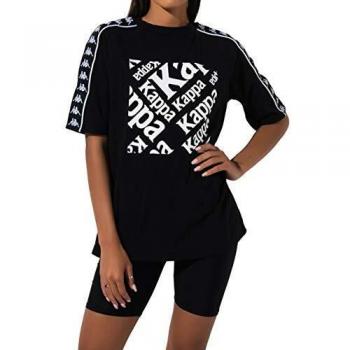 Kappa Birti Authentic Camiseta, Mujer, Blanco, S