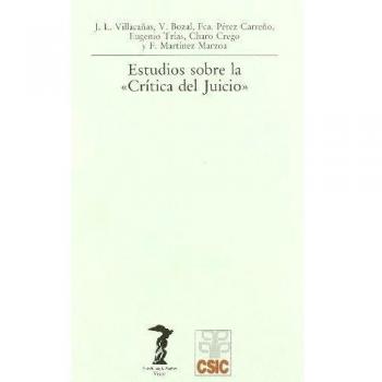 Estudios sobre la <<Crítica del Juicio>>