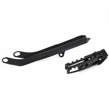 POLISPORT - Guiacadenas + patin Polisport negro Honda - 42943