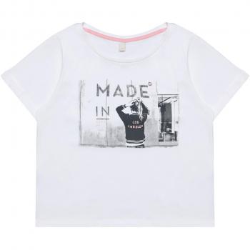 Esprit Kids RL1002512, Camiseta para Niñas, Blanco