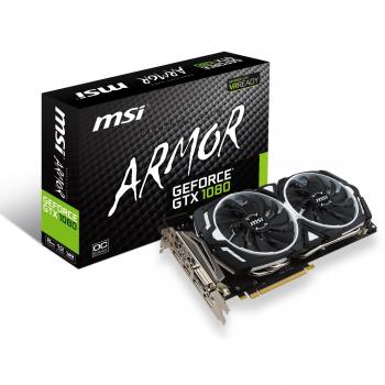 MSI NVIDIA GeForce GTX 10-Series 8 GB GDDR5X 10010 MHz Graphics Card - Black