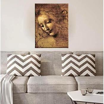 Homemania - Cuadro de PES, madera, multicolor, 60 x 3 x 90 cm