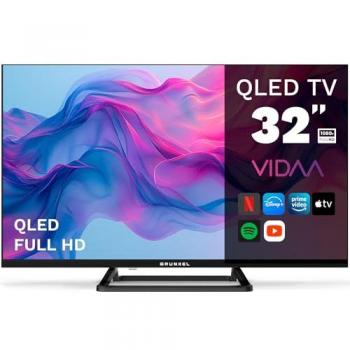 Televisor Smart TV QLED 32 Grunkel Full HD con Wi-Fi, 3 HDMI y 2 USB