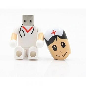 MedInc - Memoria USB de 8 GB, diseño de medicina Male Nurse