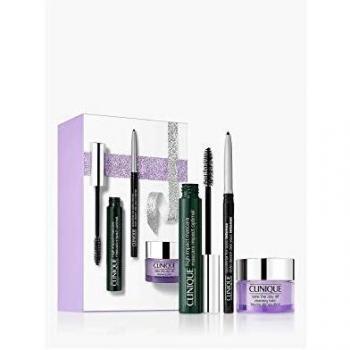 Clinique Mascara Pestañas High Impact 01 + Crayon Eyeliner 01 + Balasamo Desmaquillante Take The Day Off, 5 ml