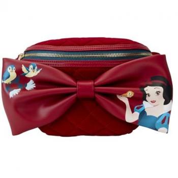 Cinturón Morral de Terciopelo Clásico de Blancanieves con Lazo - Diseny by Loungefly