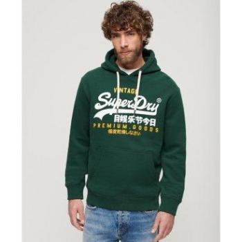Superdry Sudadera Con Capucha Vintage Logo Duo