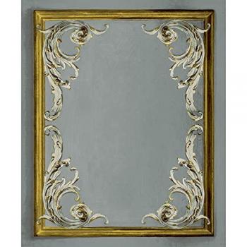 Paul Moneypenny Grey Rococo Plaster Panel Wallpaper