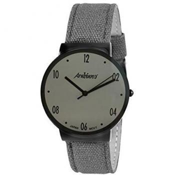 ARABIANS Reloj Analógico para Hombre de Cuarzo con Correa en Tela HNA2236G