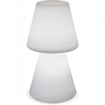 Lámpara de Mesa LED Moovere Lola 45 cm - Iluminación Portátil para Interior y Exterior, Resistente a la Intemperie