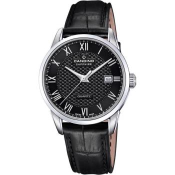 Reloj Candino C4712 Couple de piel negro