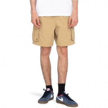 Element Men's Chillin Cargo Hybrid 18 Shorts - Beige, Size M