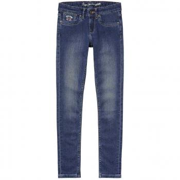 Pepe Jeans Paulette, Jeans para Niñas, Azul