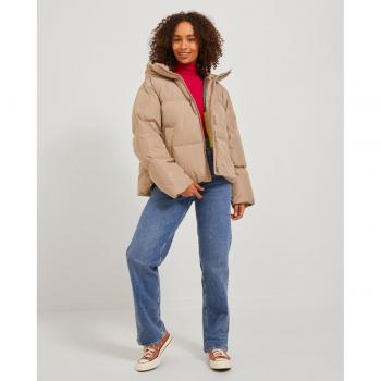 Jack & Jones - Abrigo de mujer acolchado Misty Down marrón - XL