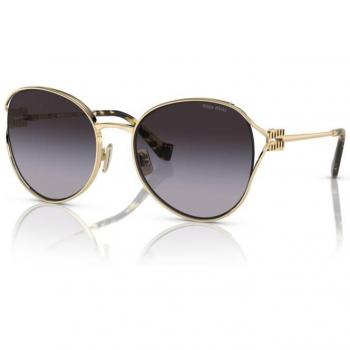 Miu Miu MU53YS ZVN5D1 Women's Sunglasses Gold Size 58 Panthos Light Gold