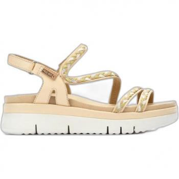 Sandalia Pikolinos Palma Beige Cómoda y Ligera con Plantilla Acolchada, Sandalias de Mujer PIKOLINOS SANDALIAS PALMA W4N-0526 CREAM, Pikolinos Sandalias