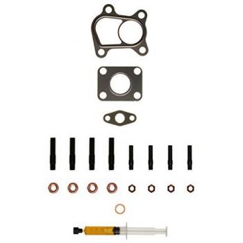 Juego de montaje, turbocompresor ALANKO 10920528 con juntas, perno anclaje, tuerca e instrucciones de montaje para vehículos HYUNDAI: Tucson y Trajet