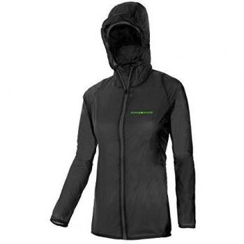 Trangoworld Atea Chaqueta, Mujer, Negro/Verde Lima, L