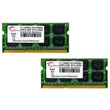 G.Skill 8GB DDR3-1333 SQ módulo de memoria 2 x 4 GB 1333 MHz