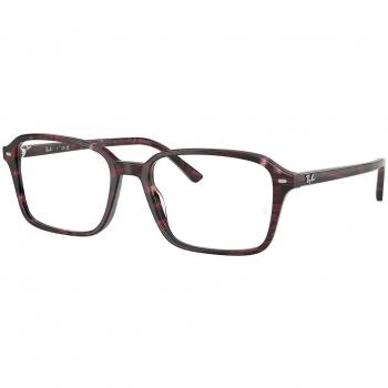 Ray-Ban RX5431F Raimond Asian Fit 8393 Men's Eyeglasses Red Size 54 (Frame Only) - Blue Light Block Available