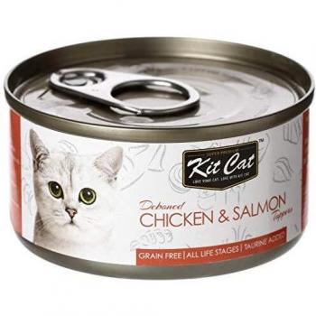 Kit Cat Chicken And Salmon 80g KC-2166