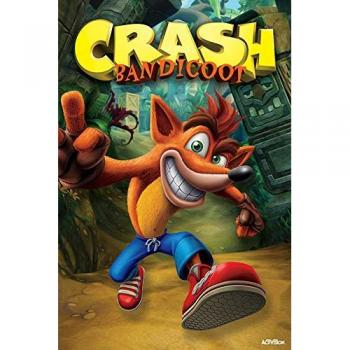 Póster de Crash Bandicoot, multicolor, 61 x 91,5 cm