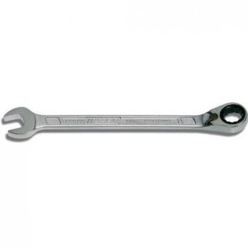 Llave combinada de trinquete HAZET 606-12 - Doble hexágono exterior - Tamaño 12 mm - Longitud 180,3 mm
