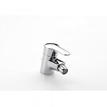 Roca Victoria Colección - Mezclador Monomando de Bidé Cromado con Enganche para Cadenilla, Modelo A5A6125C00