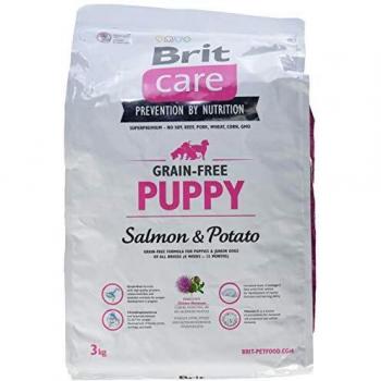 Brit Care Grain-Free Puppy Salmon & Potato Comida para Perros - 3000 gr