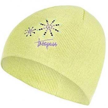 Trespass Sparkle - Gorro de esquí para niña, Color Verde, Talla FR: Age 5-7