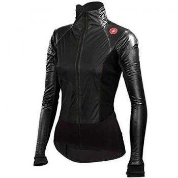Castelli - Cromo Light Woman Jacket, color negro, talla XL