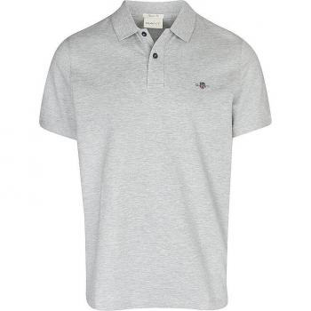 Polo de piqué Regular Fit Shield gris Gant