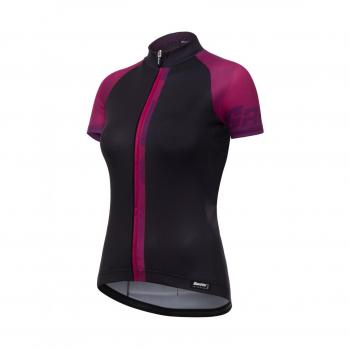 Santini Giada - Camiseta para Mujer, Mujer, Color Violeta, tamaño Medium