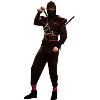 Disfraz para Adultos My Other Me Ninja Killer M/L (5 Piezas), Talla M/L, Multicolor, Ajedrez
