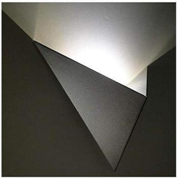 Aplique Murale LED Ultra Diseño Londres - 3W - 210 Lúmenes - Blanco Cálido - Aluminio Plata