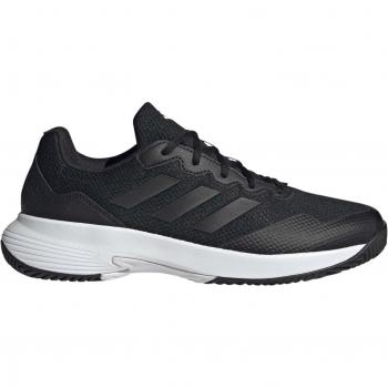 adidas Gamecourt 2 Zapatillas de Tenis para Hombre - Negro, Blanco, Todas las Superficies