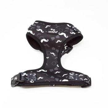 Arnés Ajustable de Neopreno y Malla Transpirable para Perro, Chaleco Antitirones MUSTACHE